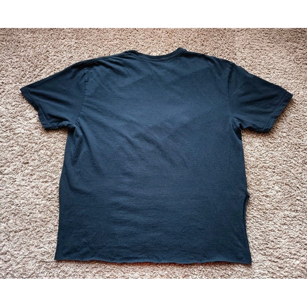 Backstreet Boys T-Shirt Women's LARGE/XL Black Graphic Print Side Slits - Picture 4 of 6